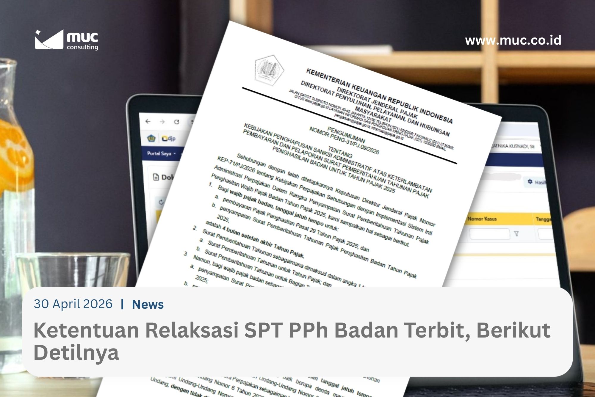 Ketentuan Relaksasi SPT PPh Badan Terbit, Berikut Detilnya